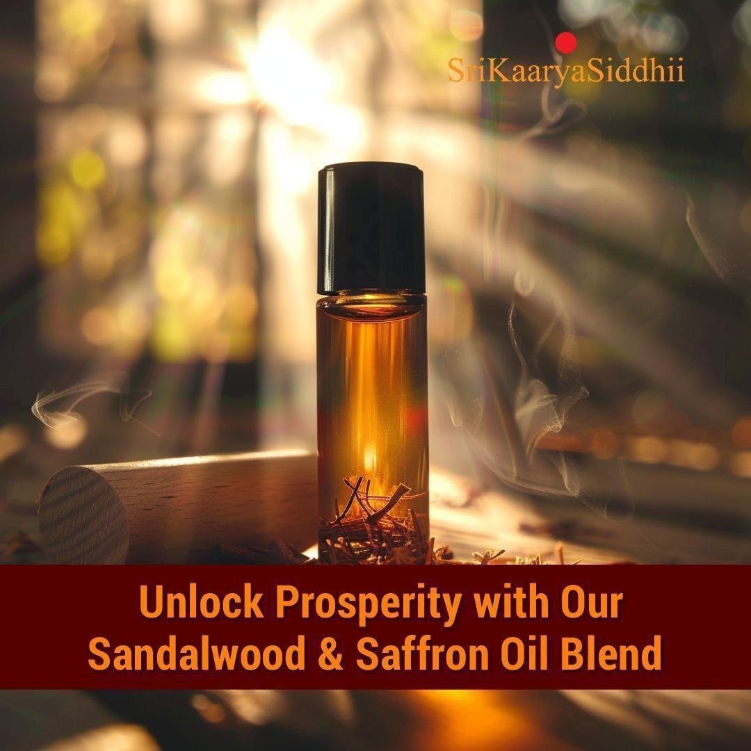 Sandalwood & Saffron Oil Blend