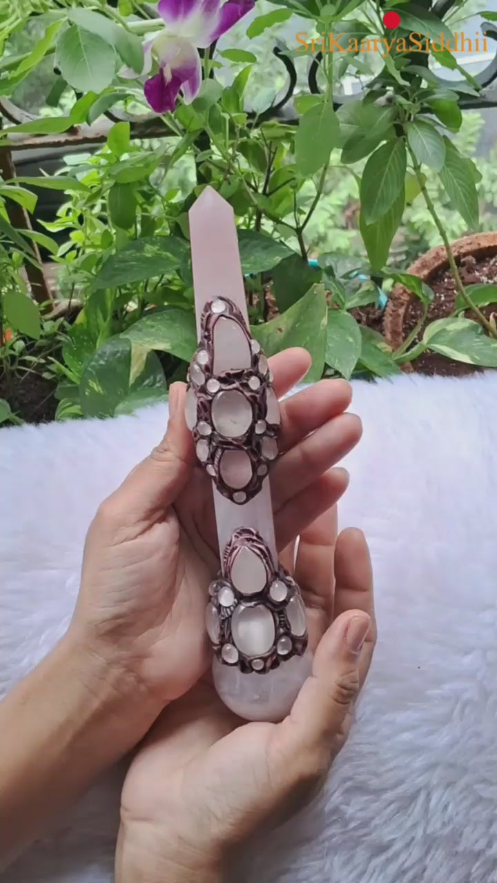 Rose Quartz Wand